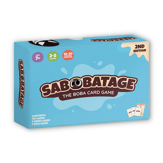 Sabobatage - Run a boba shop while sabotaging your opponents